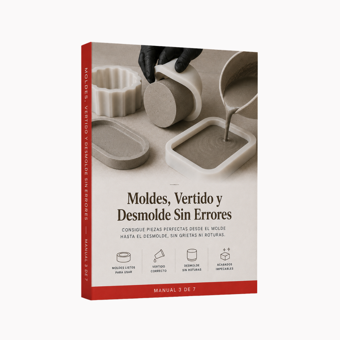 Manual 3: Moldes, Vertido y Desmolde Sin Errores