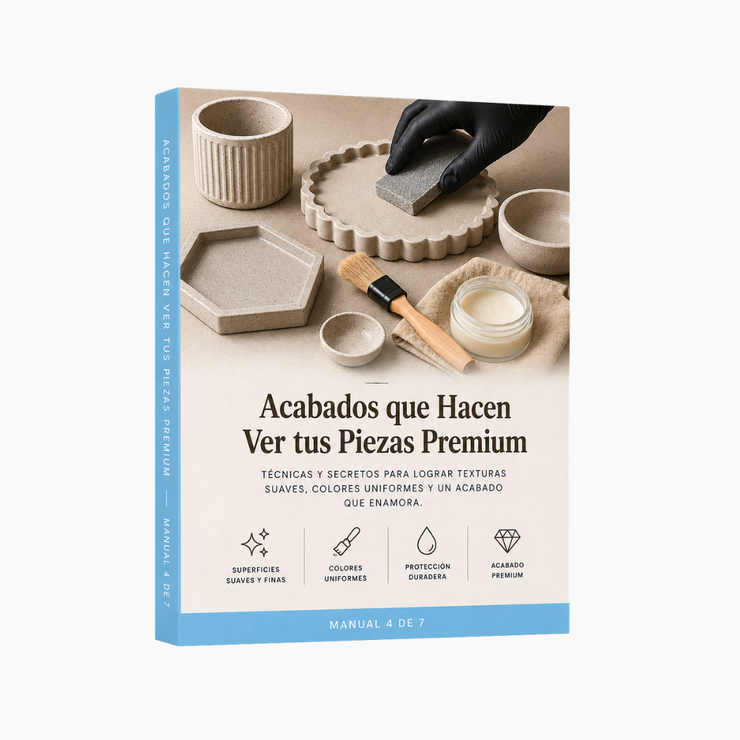 Manual 4: Acabados que Hacen Ver tus Piezas Premium