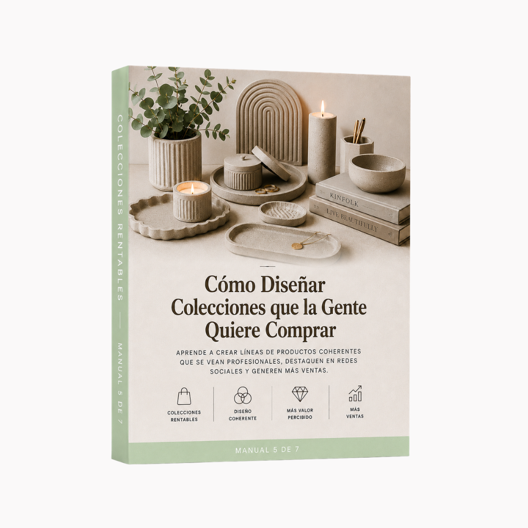 Manual 5: Cómo Diseñar Colecciones que la Gente Quiere Comprar